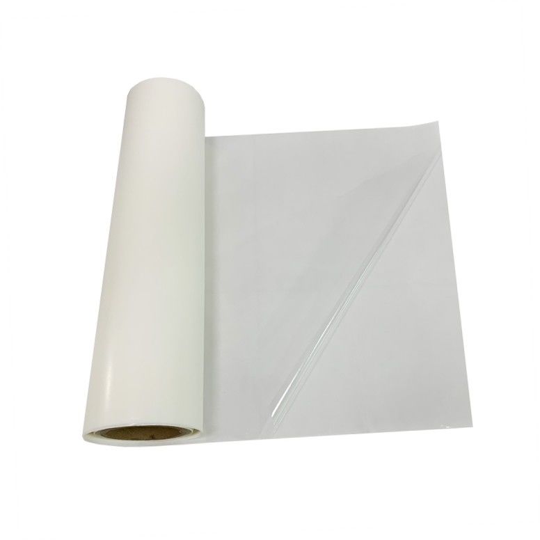 Hot Melt Adhesive Laminate Paper 0.05mm 1400mm OEM For Clothing Materials