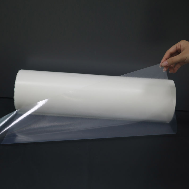 TPU Fabric Clear Heat Transfer Film 140cm Double Sided Adhesive Roll