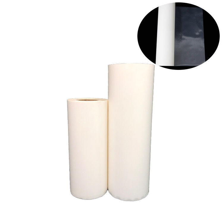 Clear TPU Thin Polyester Adhesive Tape , Handbags Sticky Hot Melt Bonding Film 860mm