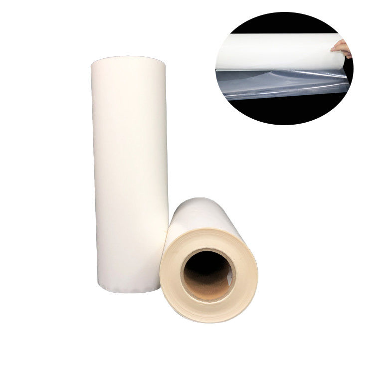 Translucent Heat Resistant Adhesive Tape Hot TPU Film 48cm For Polyester Fabric